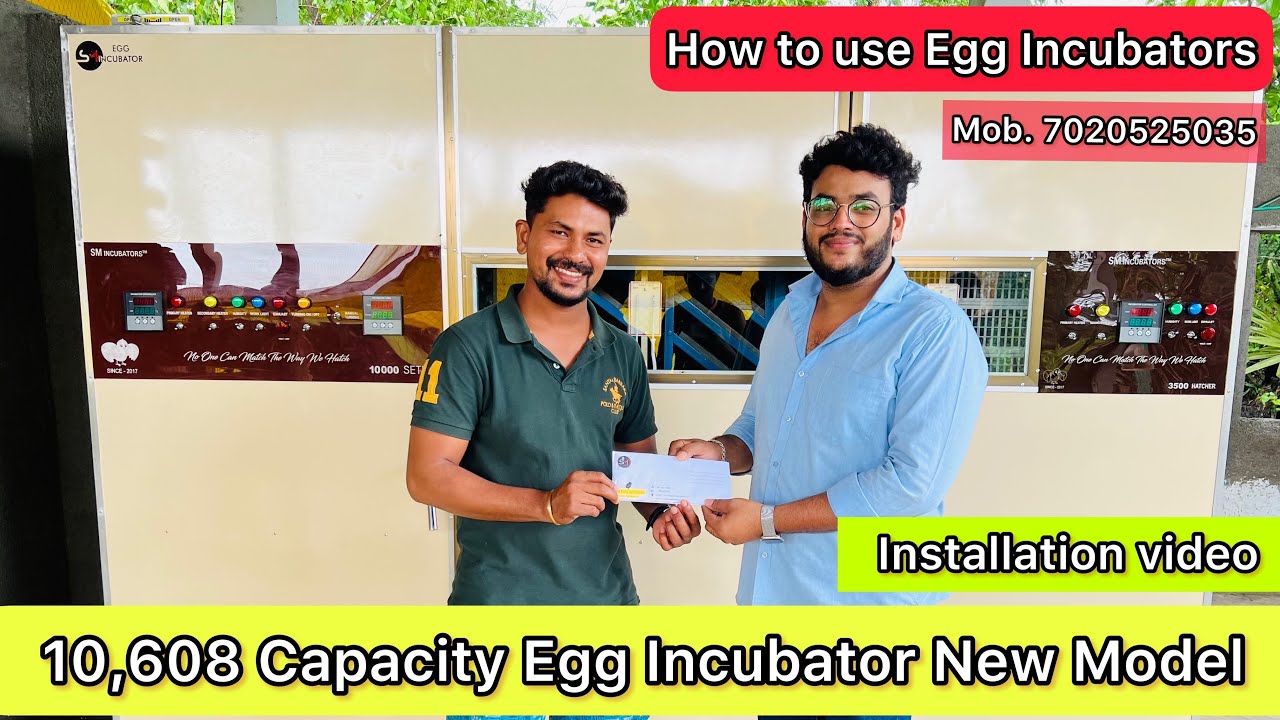 How To Use Egg Incubators ￼| incubators installation | 10,608 Egg’s capacity | Hatchery business ￼￼