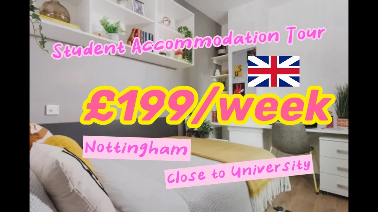 A cozy en-suite near University of Nottingham at £199/week - Morriss House [Room Tour]