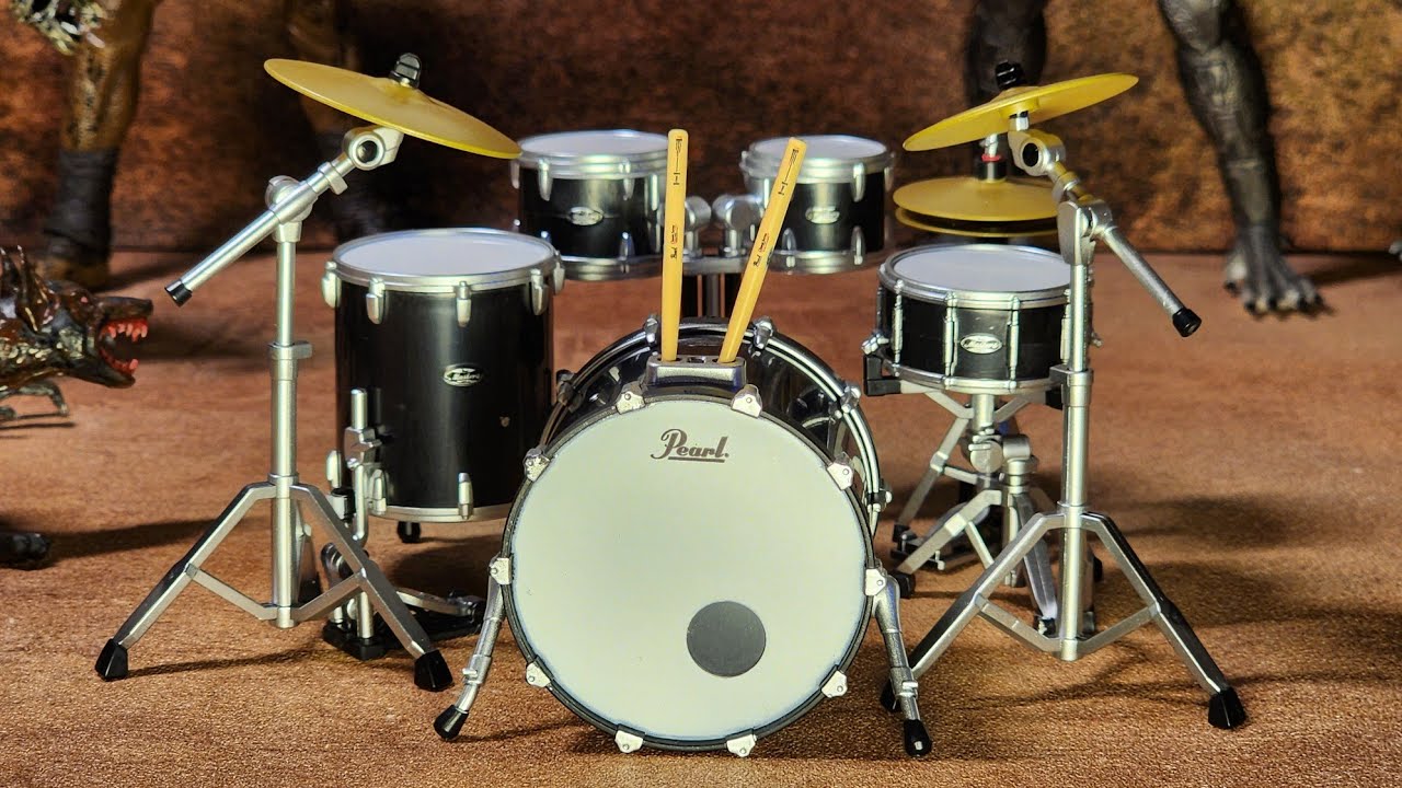 Bandai Gashapon Capsule Toys Pearl Drums Miniature Collection 扭蛋 爵士豉 日版