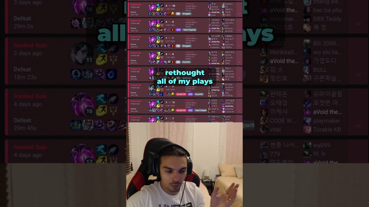 How to Deal With a HUGE Lose Streak...