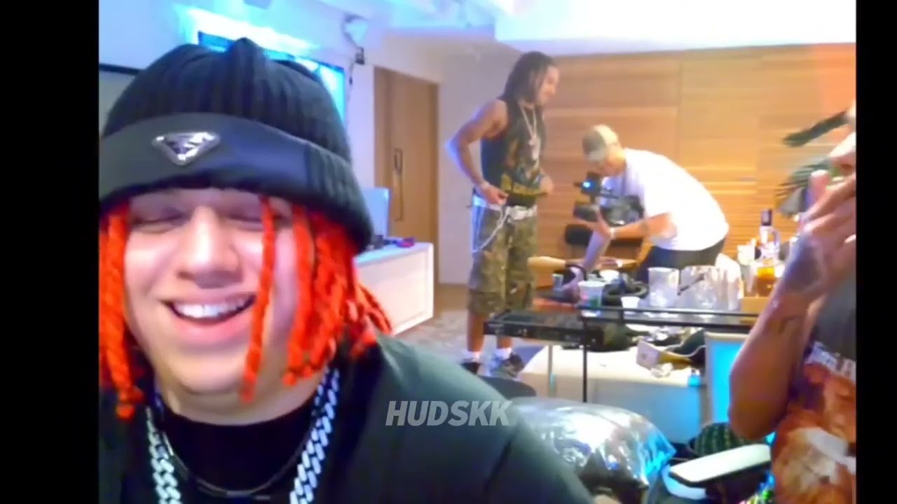 matuê, Brandão e wiu produzindo BEAT na live na 30praum