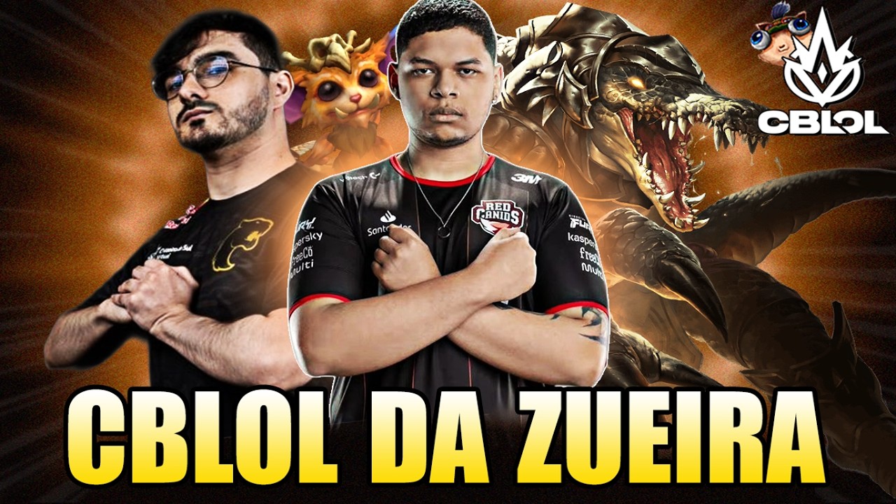 A SÉRIE QUE LEVOU OS TOP LANERS AO LIMITE - CBLOL DA ZUEIRA