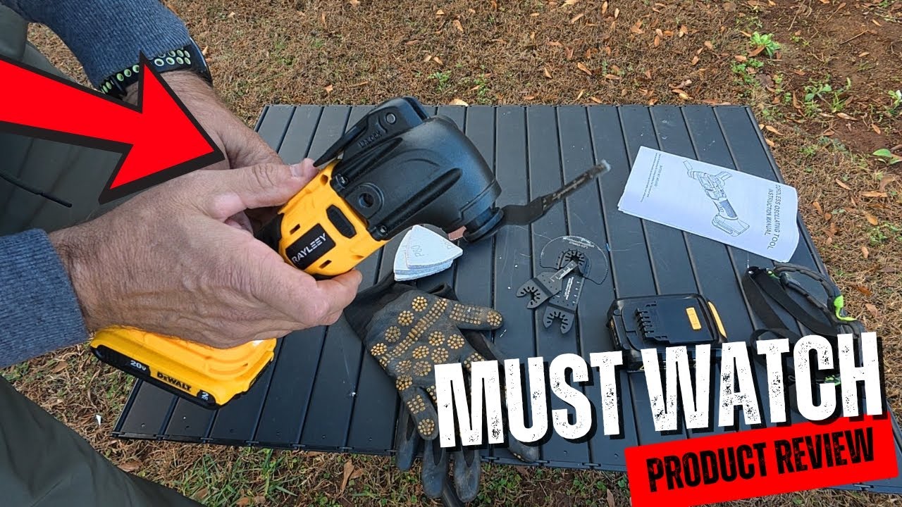 Oscillating Multi-Tool Kit for Dewalt 20V (Testing/Review)