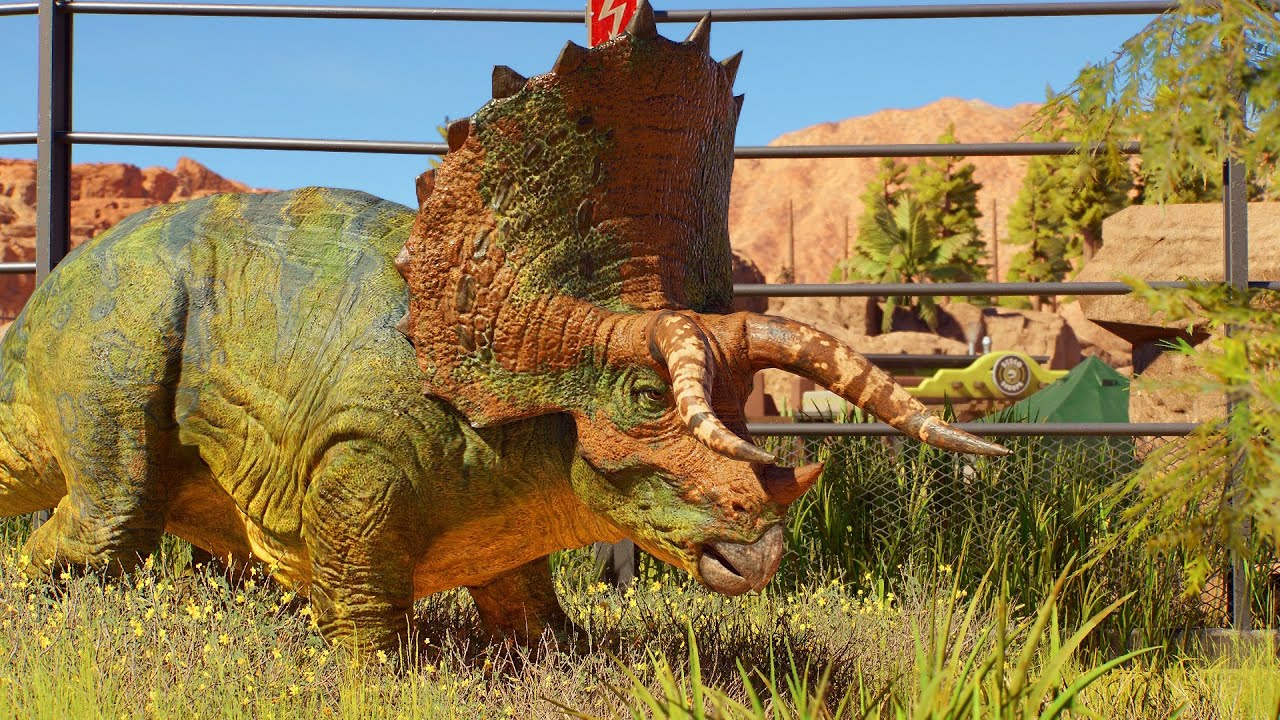 TRICERATOPS VIEWSING STOP! - Jurassic World Evolution 3 I Speedbuild