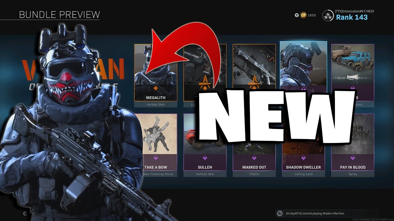 NEW Velikan Operator Bundle In Modern Warfare & Warzone!