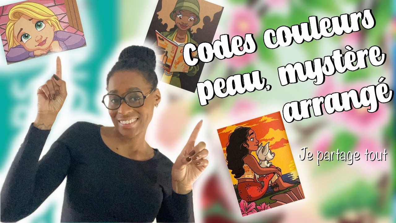 Coloriage mystère arrangé codes couleurs: Je te dis tout [TUTO 1]