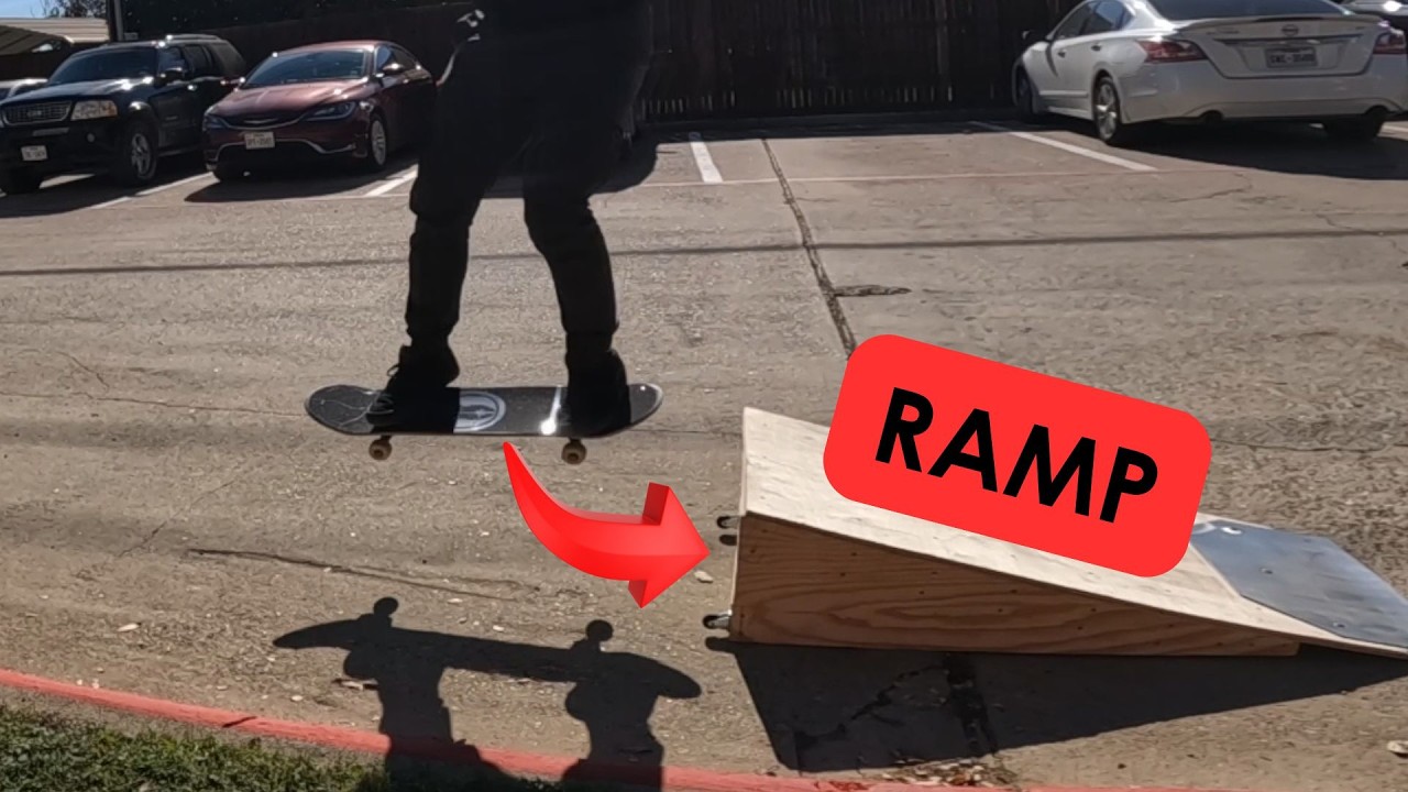 I Built a DIY Kicker Ramp
