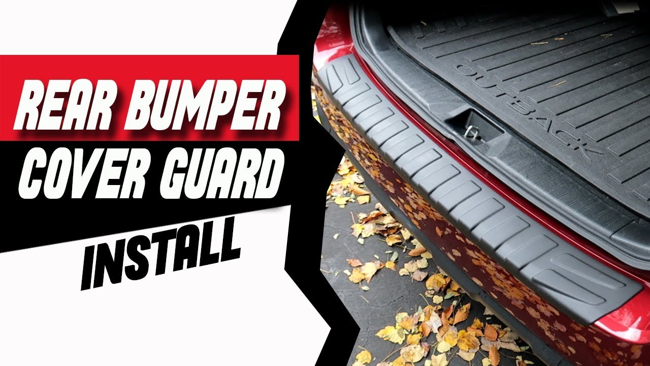 Rear Bumper Cover Guard Install