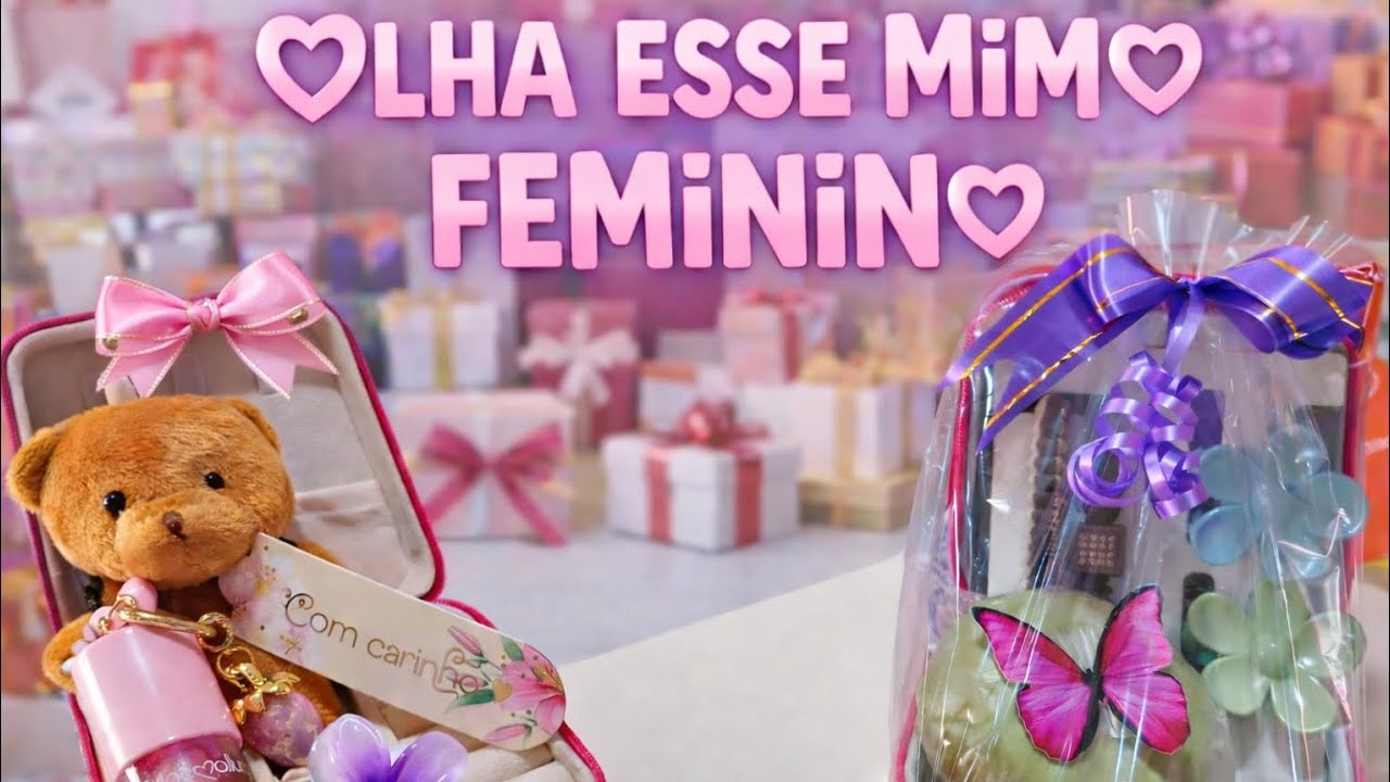 Mimo feminino lindo e barato | Ideia para Dia das Mulheres ou Dia das Mães