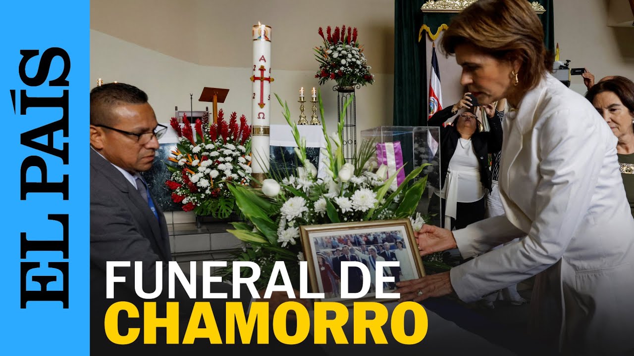 VIOLETA CHAMORRO: Funeral de la expresidenta de Nicaragua en el exilio | EL PAÍS