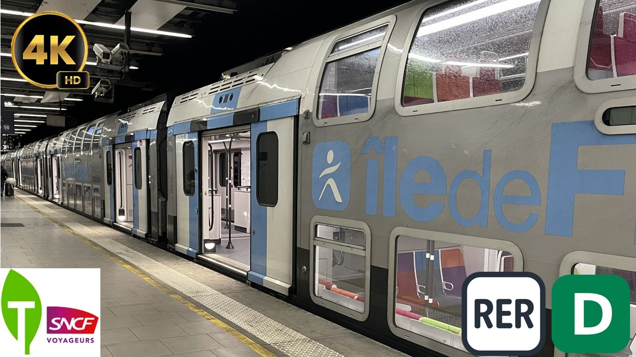 RER D | RER NG (Z58500) de Lieusaint - Moissy à Paris Gare de Lyon