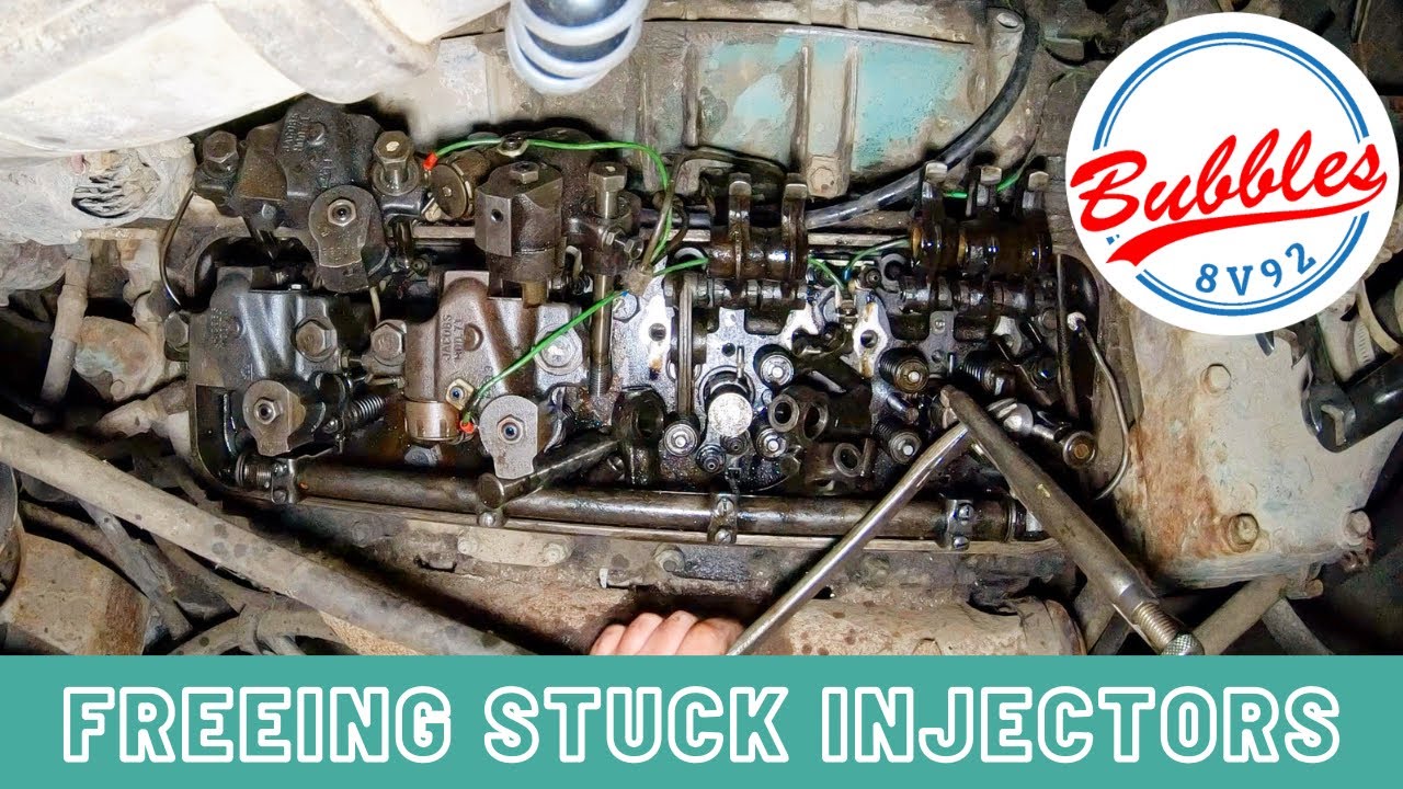 Detroit 8v71 Freeing Stuck Injectors 