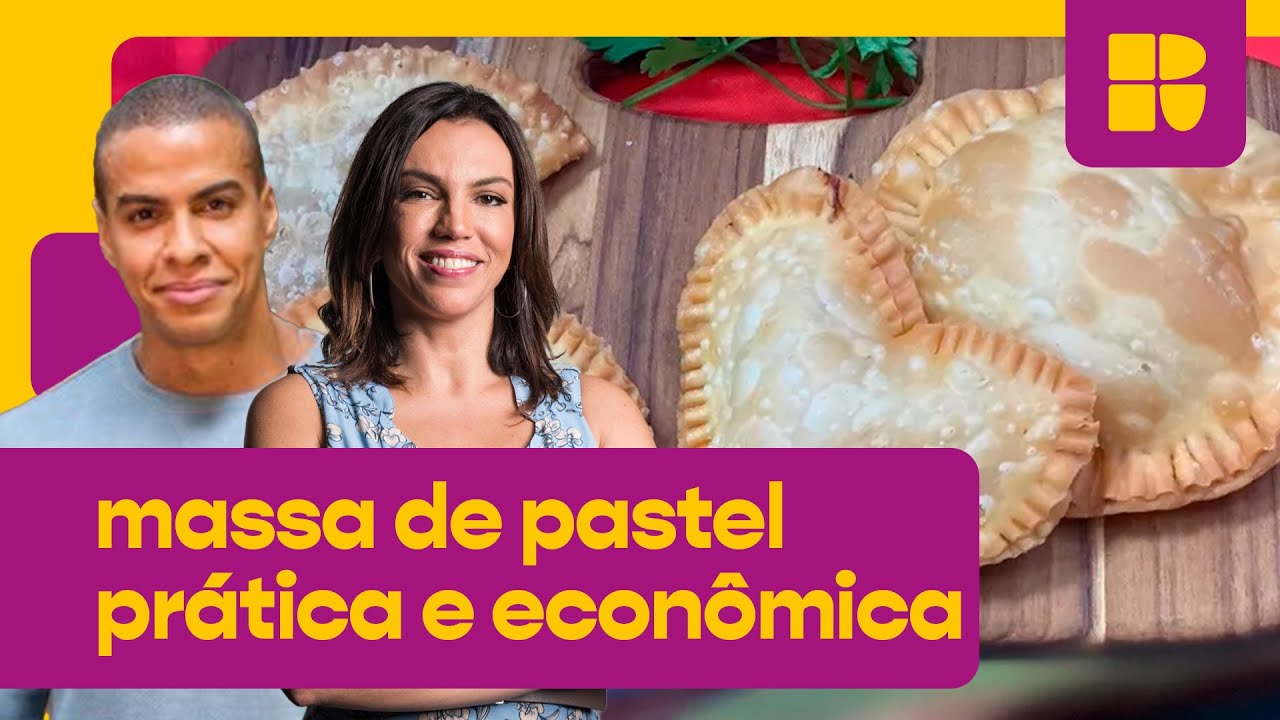 Massa de pastel com apenas 2 ingredientes! | Receitas de Festa Junina | É De Casa
