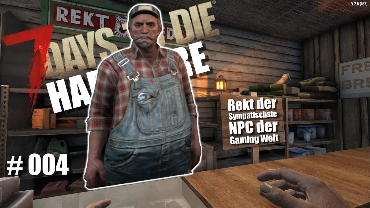 7 Days To Die 🧟 HARDCORE Lets Play – Folge 004  Endlich Eisenvorschlaghammer unlocked!