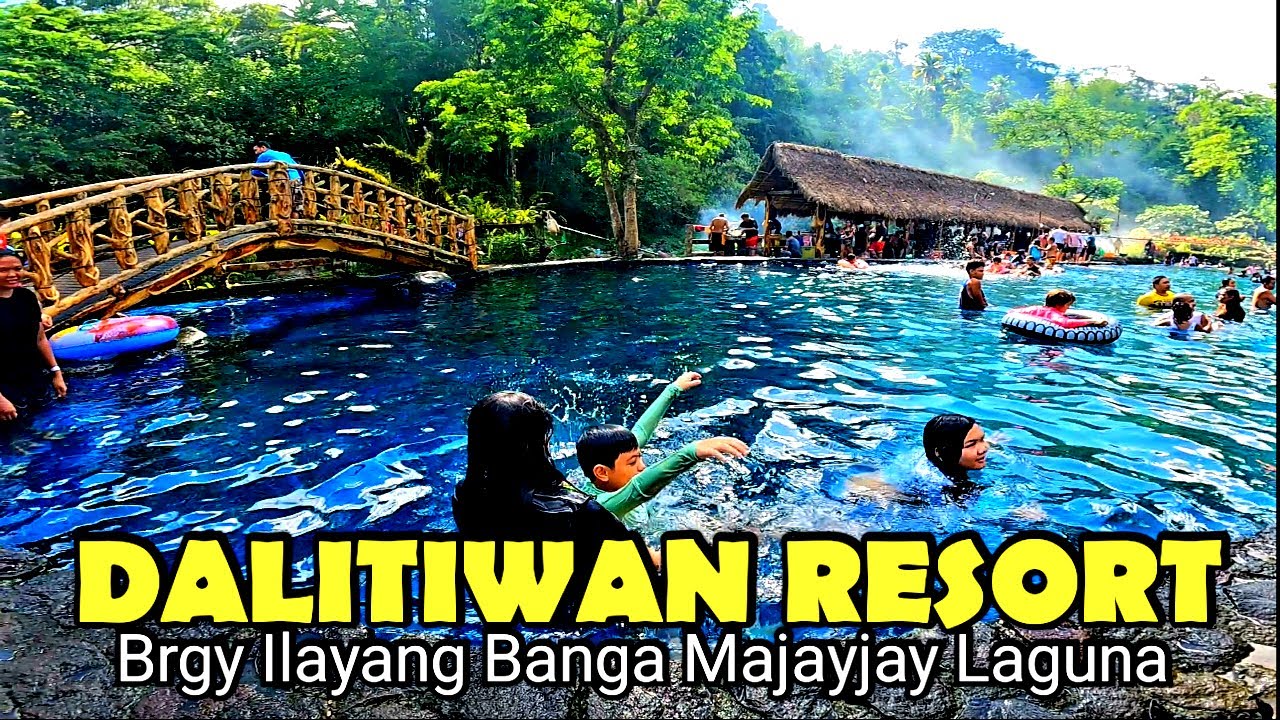 DALITIWAN  RESORT I MOST POPULAR  TOURIST SPOT IN MAJAYJAY LAGUNA I PHILS I 4K