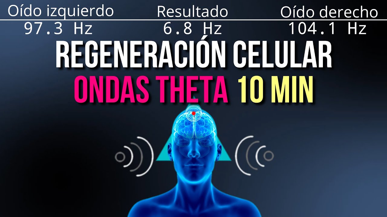 🎧 🧠 VENTANA DE 10 MINUTOS A TU MENTE SUBCONSCIENTE REGENERACI&Oacute;N CELULAR ONDAS THETA ETAPA REM 6HZ