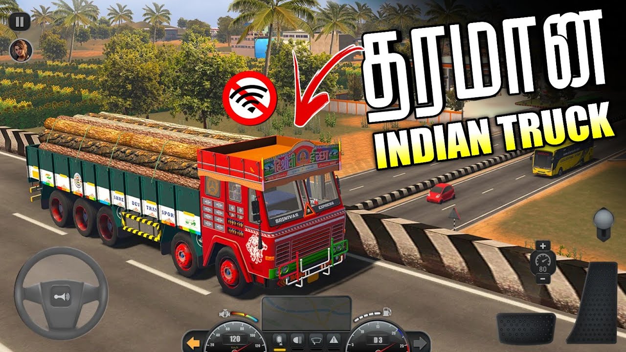 I Tried Indian Truck Simulator Game on Mobile 😍 Tamil