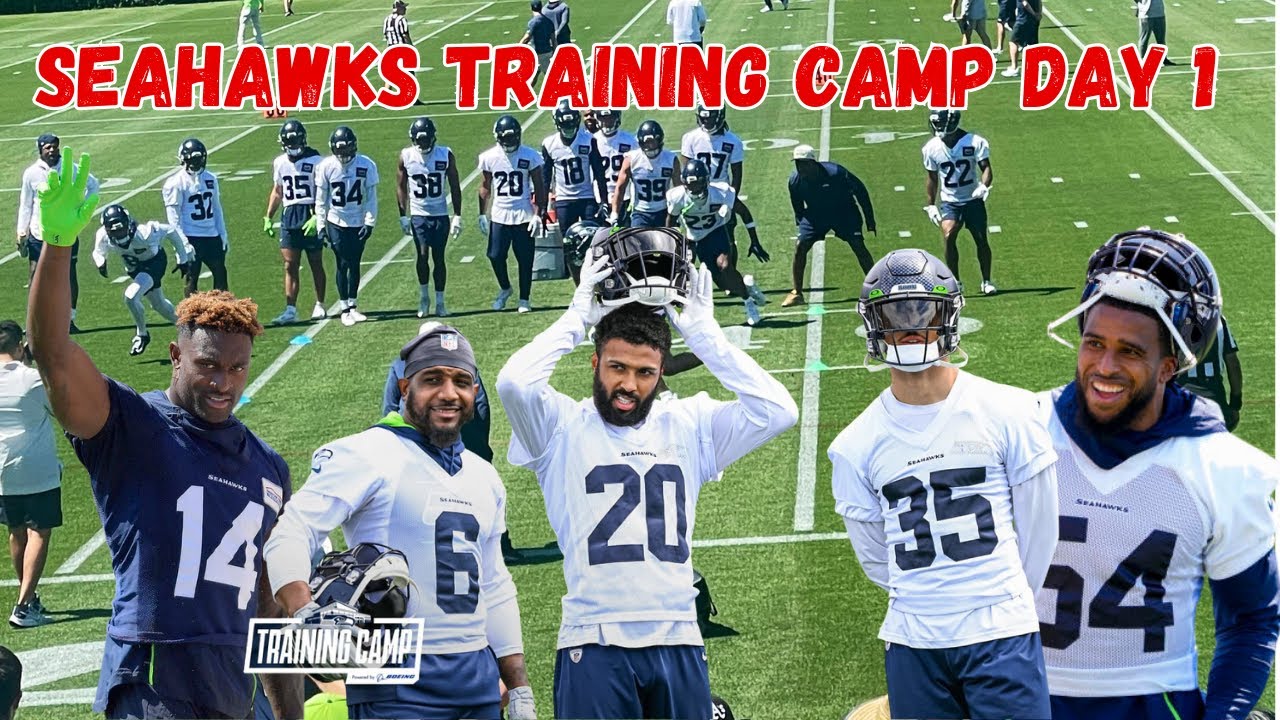 Seahawks Training Camp Day 1