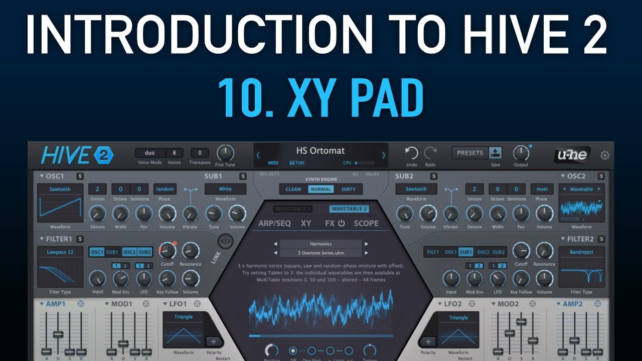 Introduction to Hive 2 - 10. XY Pad