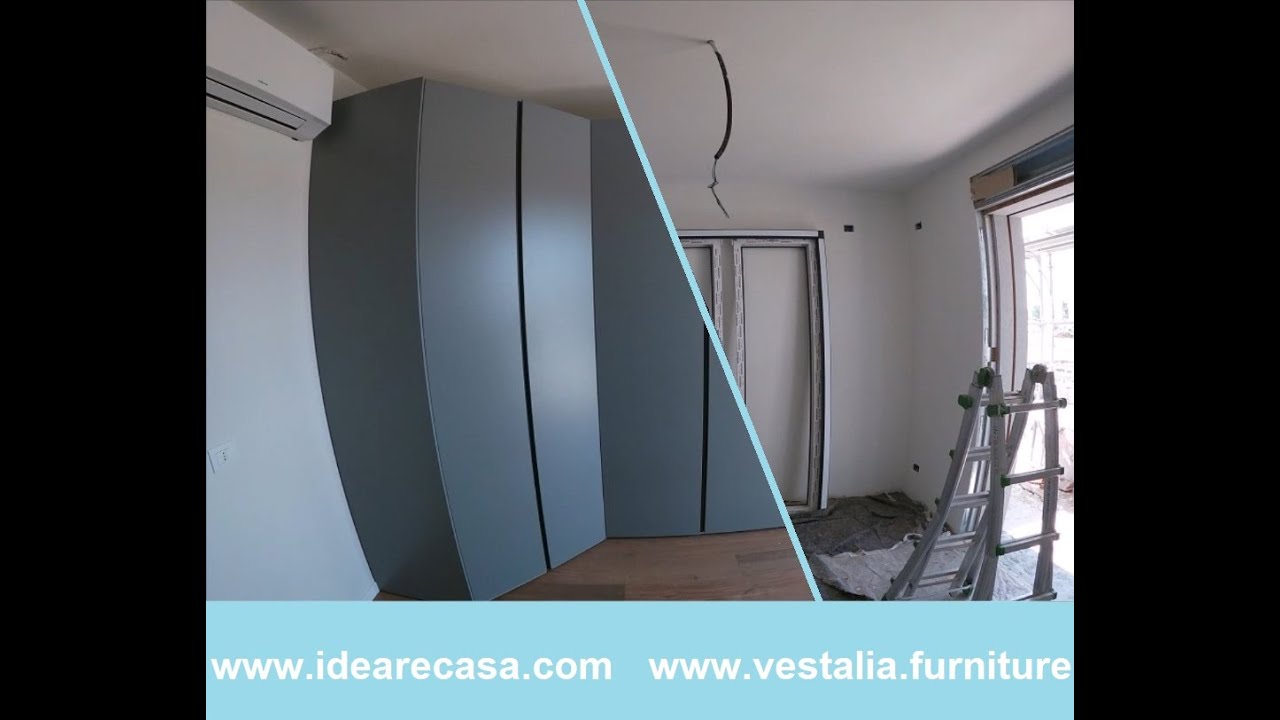 Camera da Letto VESTALIA con Armadio Cabina, Comò e Comodini