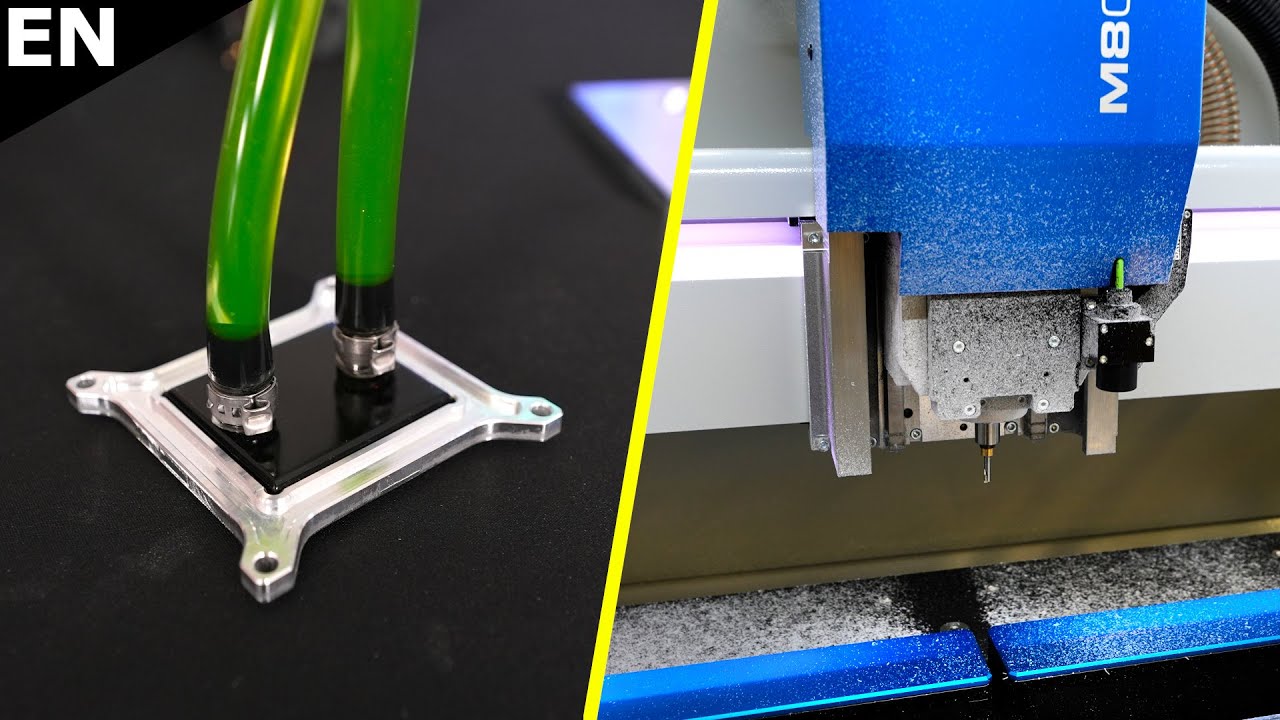 CNC Baby Steps - Milling a Corsair Water Cooler Mounting Frame