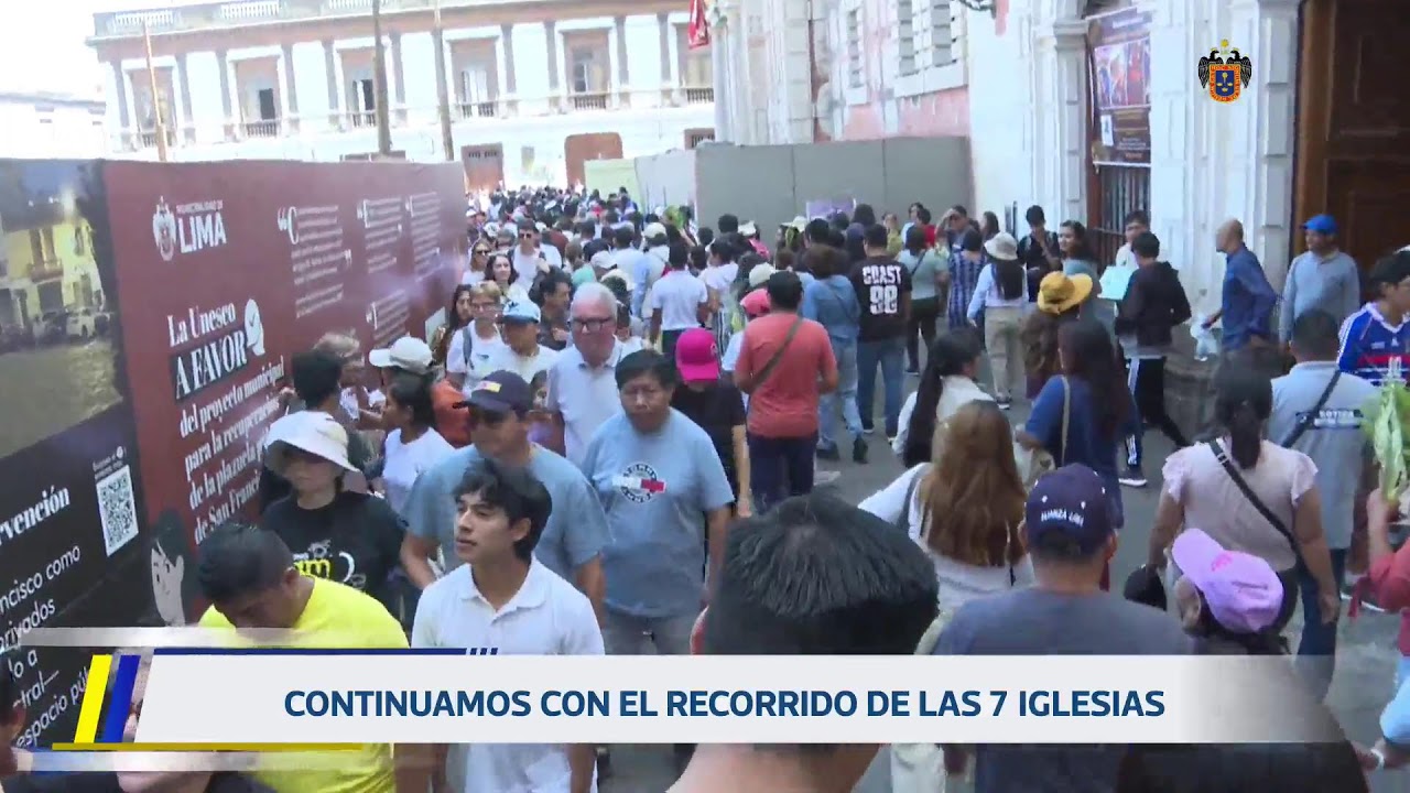 Recorrido de las 7 iglesias. 18 de abril.