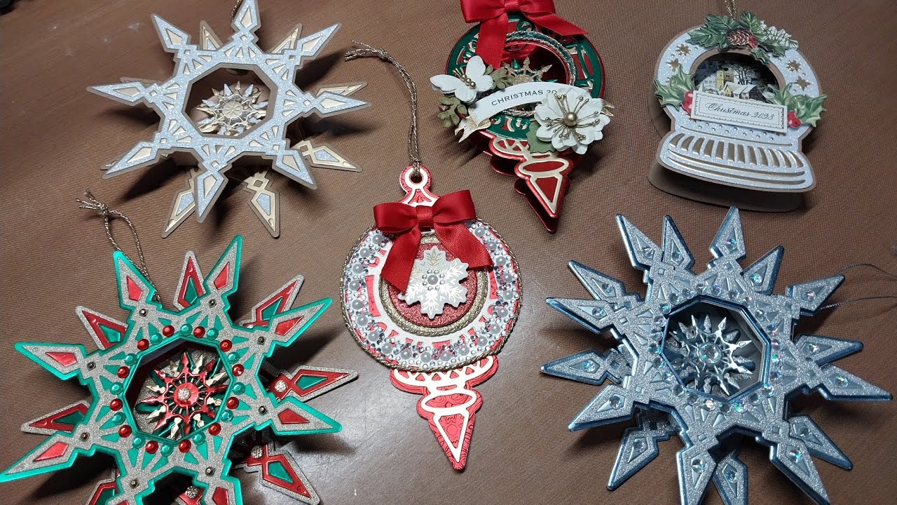 Anna Griffin create 9 Heirloom Ornaments, let's make an ornament!