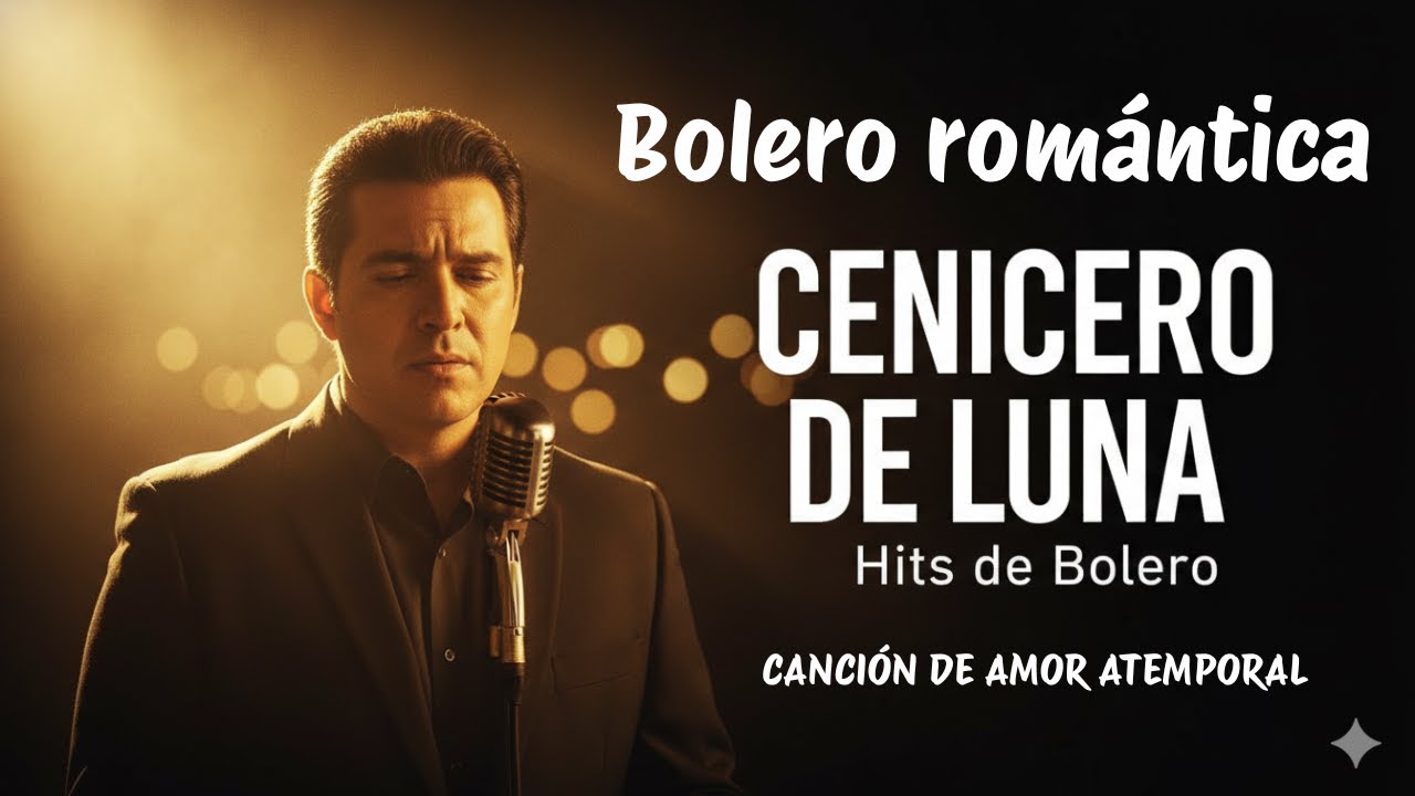CENICERO DE LUNA, Bolero Romántico Nuevo, Letra