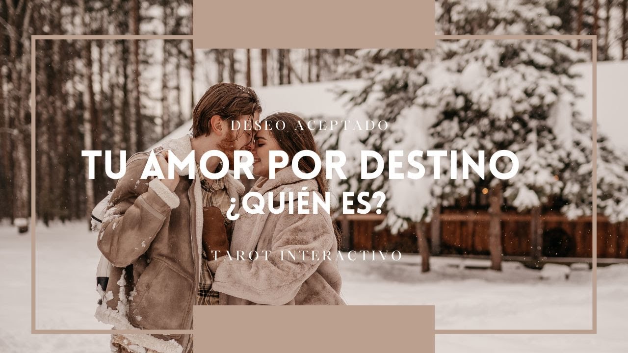 Tu amor/persona por destino ❤️✨ ¿Quién es? | Tarot Interactivo 🔮