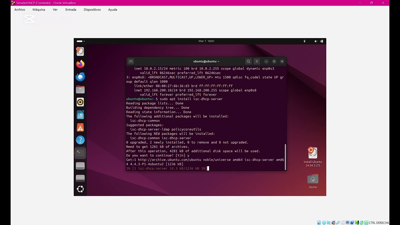 Practica 2 Ubuntu