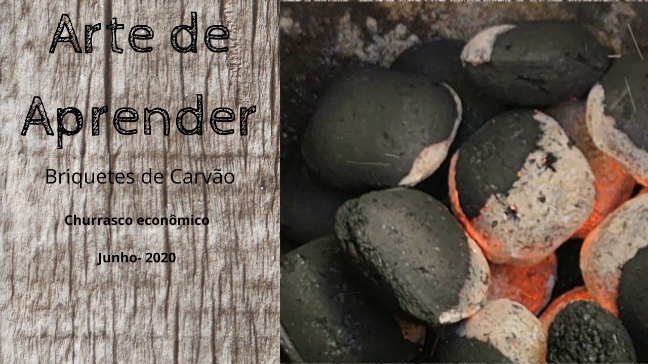 Carvão para churrasco - Briquetes de carvão