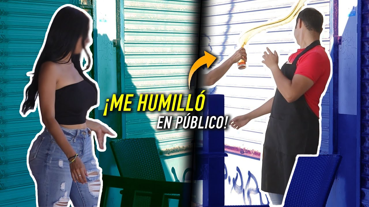 FINJO ser MESERO Y PONGO a PRUEBA su PACIENCIA - ME HUMILLÓ | Rodolfo Villanueva