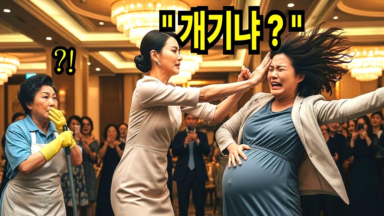 동창회에서 뺨 맞고 울던 만삭 며느리를 보고 80조 자산가 시어머니가 VIP카드 정지시키고 그자리에서 개박살냈습니다