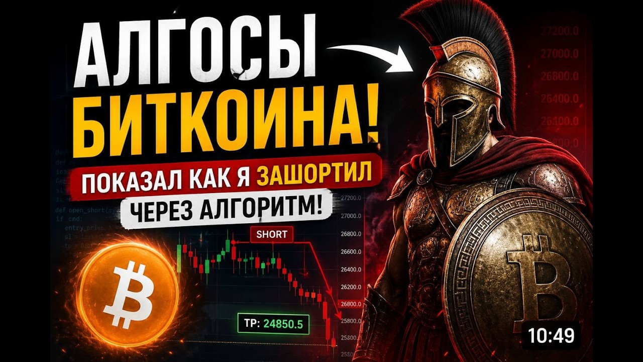 Торгую Алгоссы Биткоина ! Алготрейдинг без розовых очков!