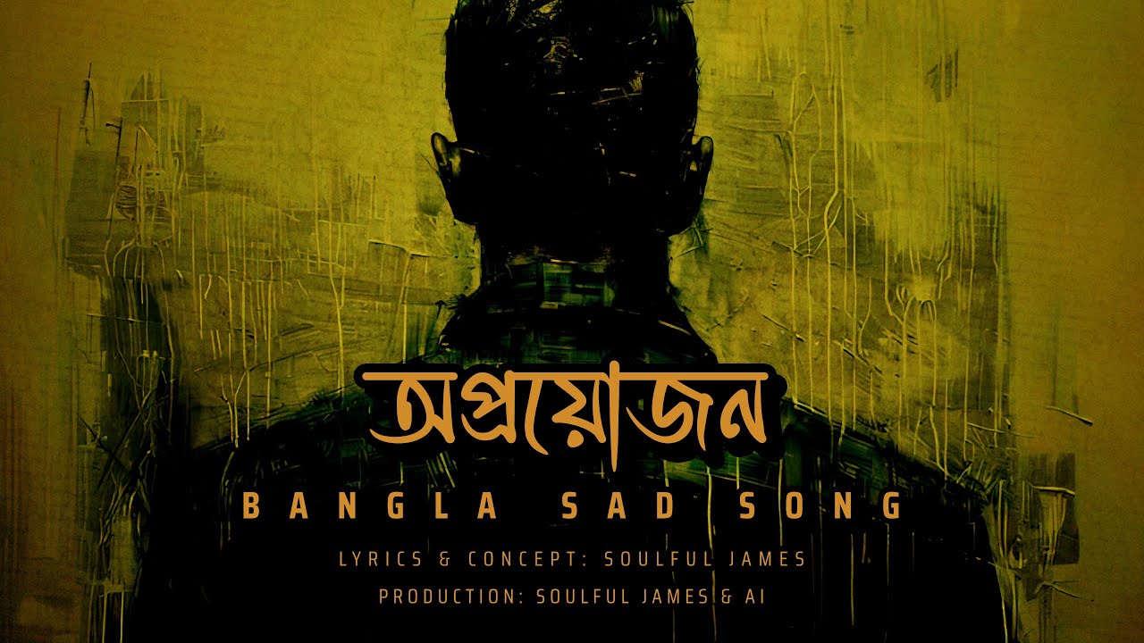 অপ্রয়োজন (Oproyojon) | Original Song | Bangla New Sad Song | Soulful James