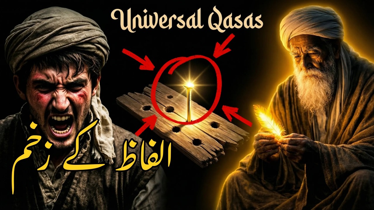 الفاظ کی طاقت ایک بزرگ کی نصیحت  شیخ سعدی کی سبق آموز حکایت  The Power of Words  Universal Qasas