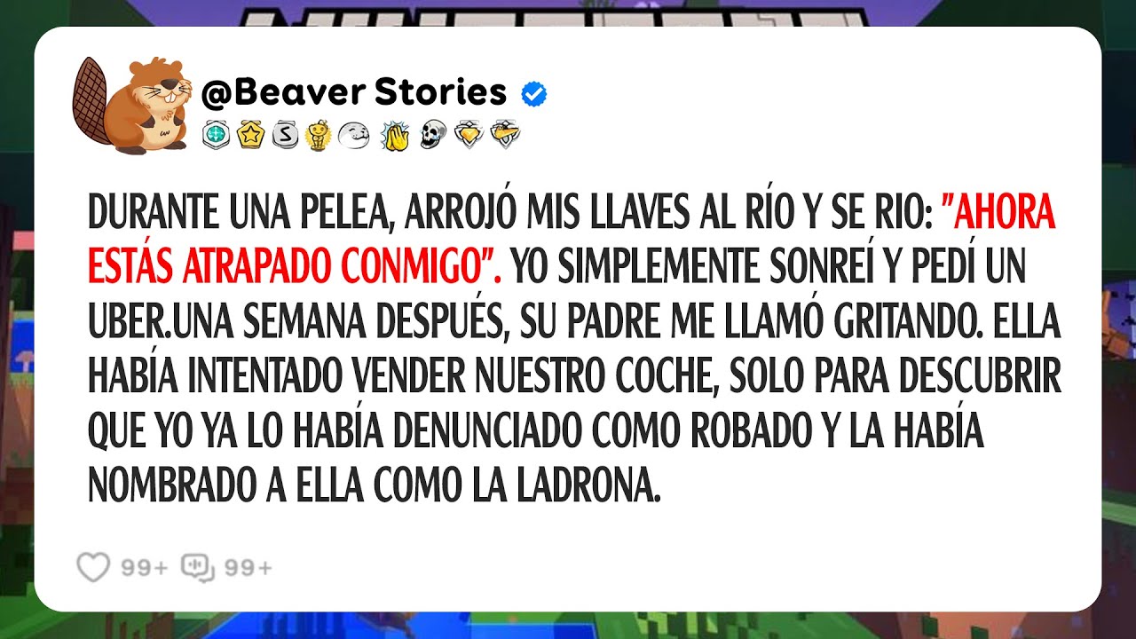 Durante Una Pelea, Arrojó Mis Llaves Al Río Y Se Rio: 