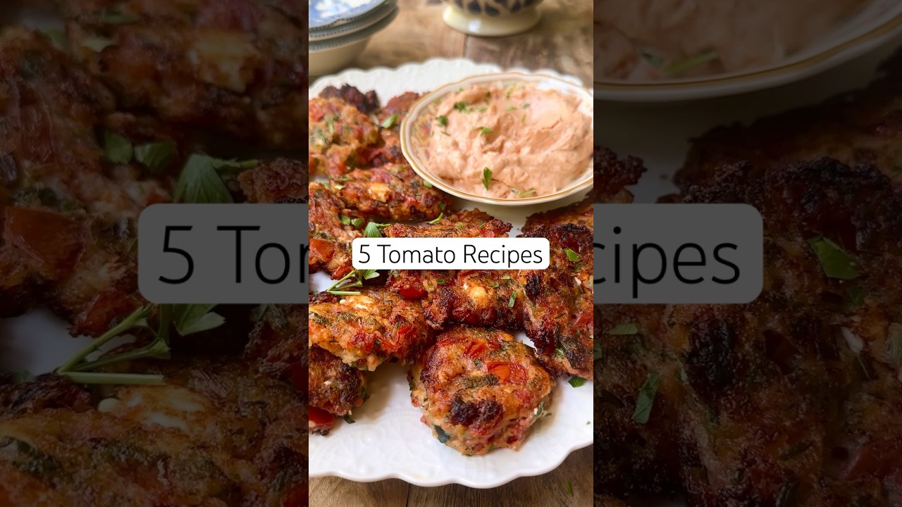 5 Tomato Recipes (Easy Tomato Recipes!) #shorts