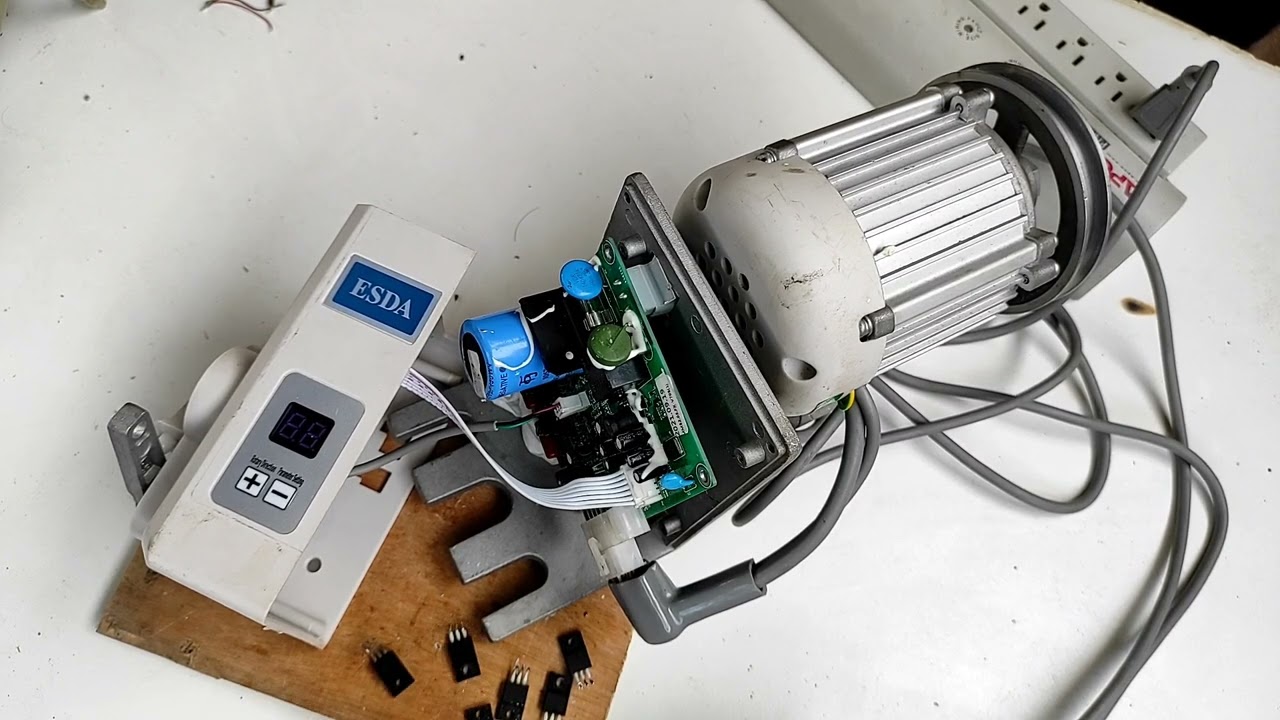 reparación de motor servo ESDA error 3