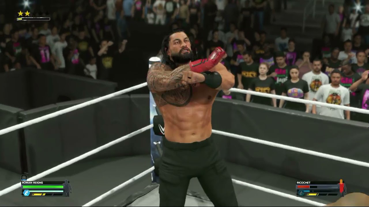Ricochet vs ROMAN REIGNS
