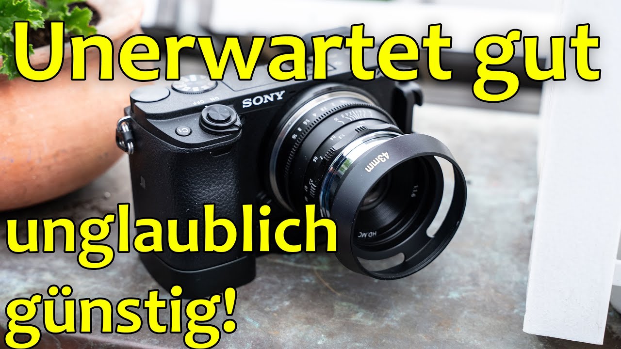 Das macht mich sprachlos!😳 Pergear 35mm f1.6 + 50mm f1.8