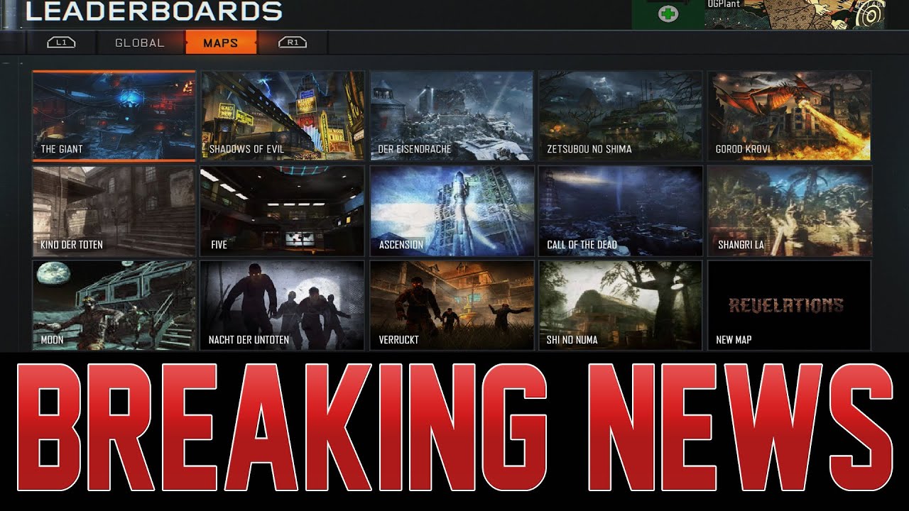 НАБОР КАРТ DLC4 &laquo;ЗОМБИ ТОЛЬКО&raquo; &mdash; ЭКРАН ВЫБОРА КАРТЫ: КАК ЭТО БУДЕТ ВЫГЛЯДИТЬ! ТИЗЕР ORIGINS REMASTERED