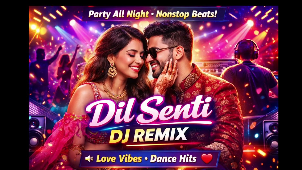 Dil Senti Love DJ Remix 💔🔥 | Nonstop Party Vibes | Hindi Dance Remix 2026