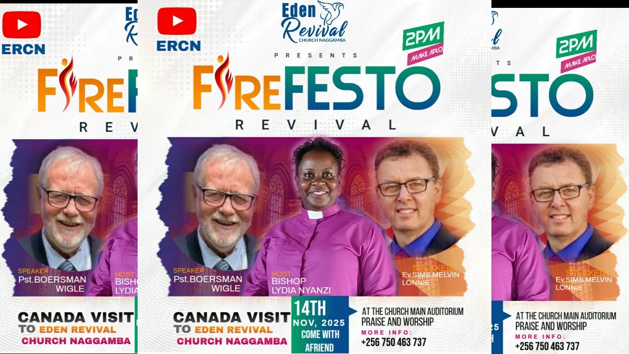 LIVE STREAMING OF EDEN REVIVAL CHURCH NAGGAMBA