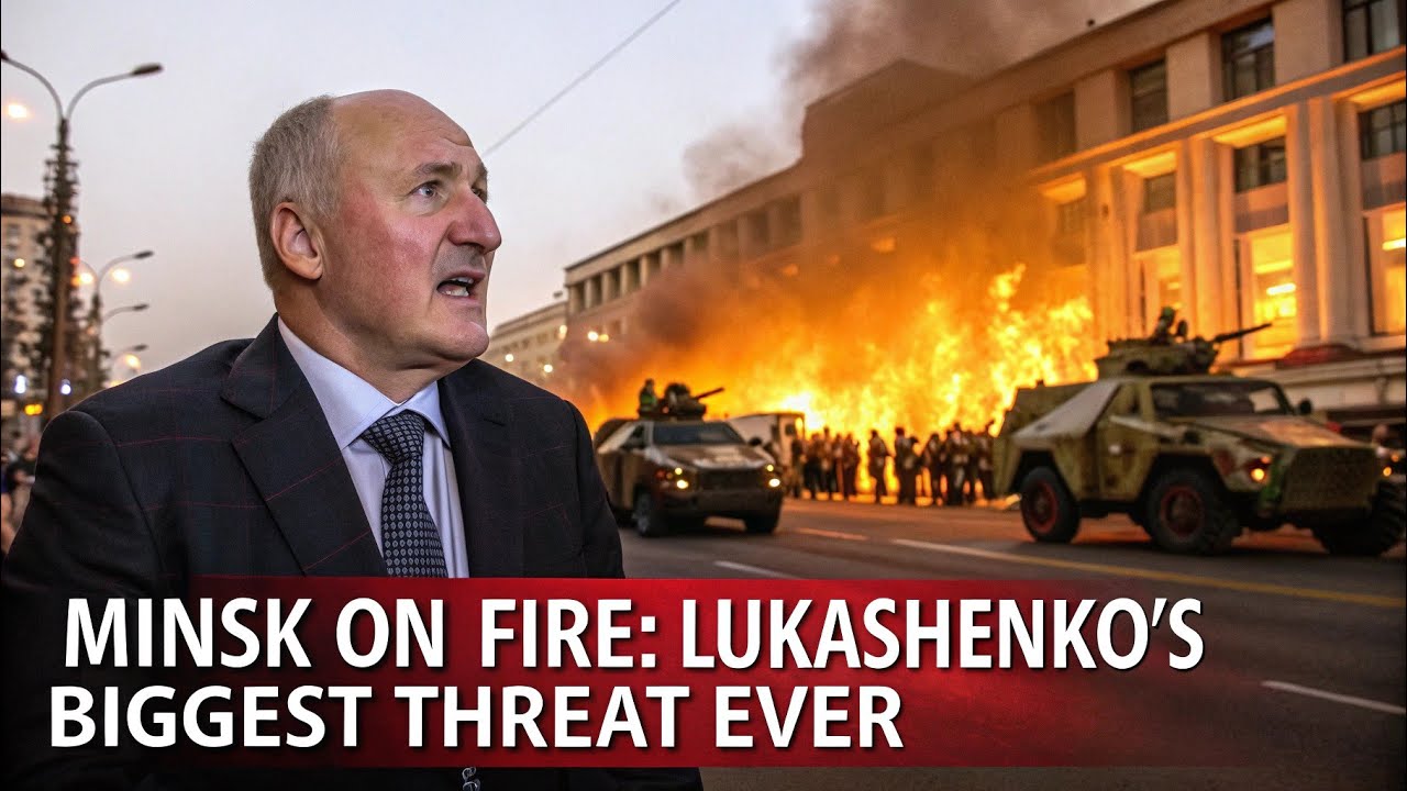 Minsk on Fire: Lukashenko&rsquo;s Biggest Threat Ever! |world conflict monitor