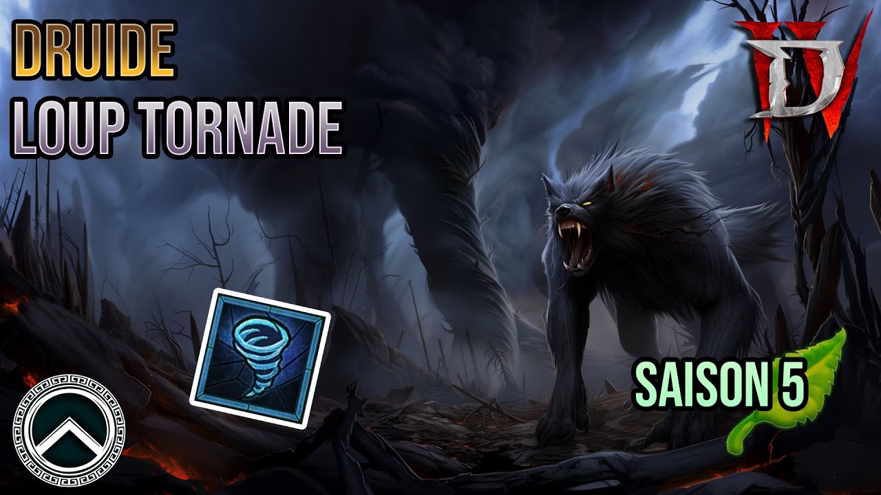 DRUIDE - LOUP TORNADE ★ BUILD DIABLO 4