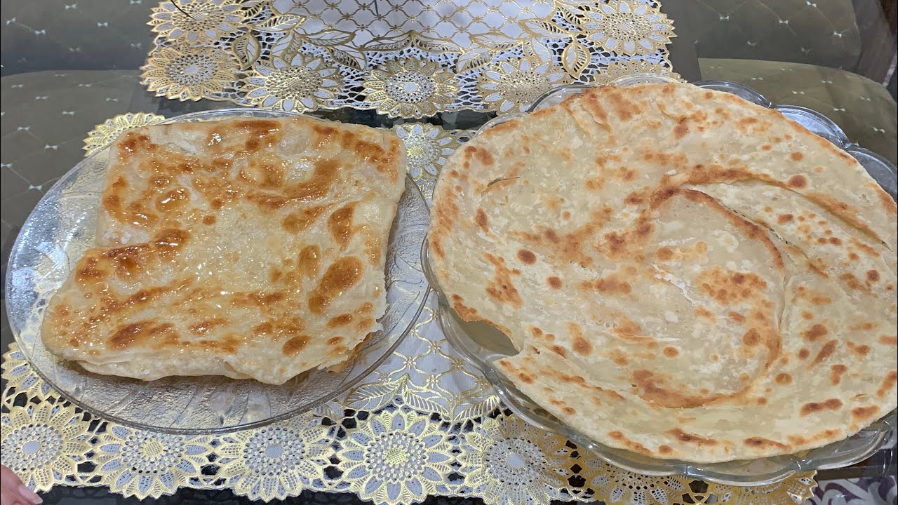 2 different style Yummy cheeni paratha | childhood recipe by amna’sfoodsecret 