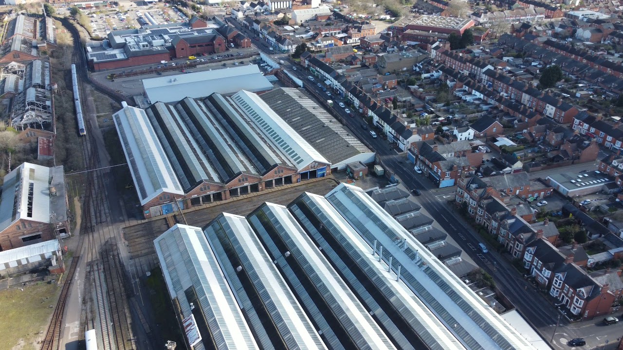 Present day Wolverton  Works railway engineering site.