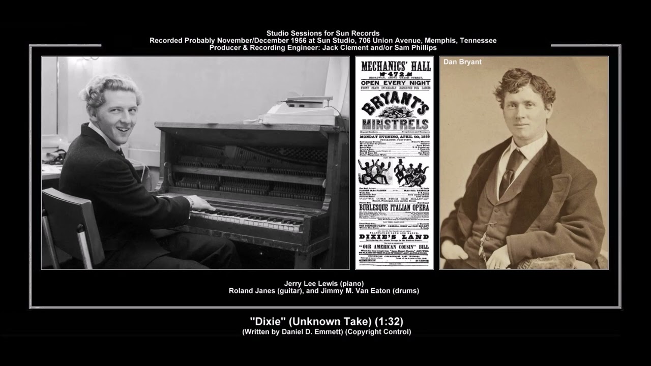 *(1956) Sun ''Dixie'' (Unknown Take) Jerry Lee Lewis