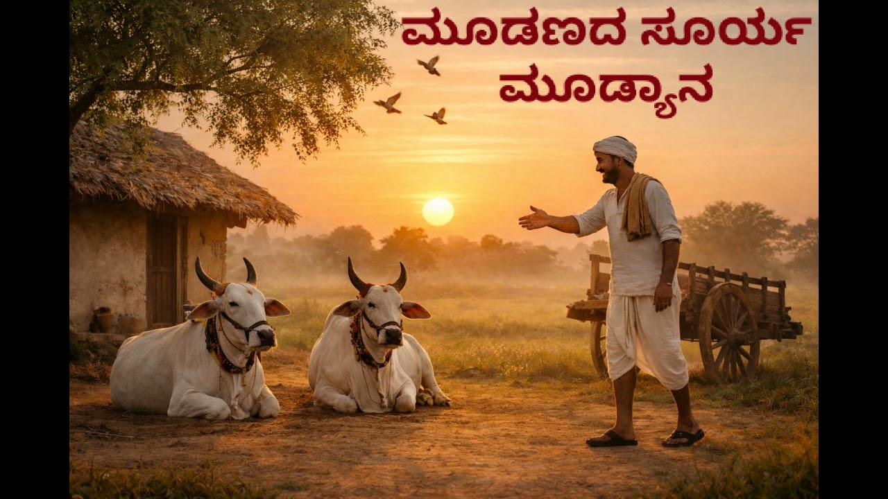 ಮೂಡಣದ ಸೂರ್ಯ ಮೂಡ್ಯಾನೋ ಬಾರೋ ಜಾನಪದ ಹಾಡು 